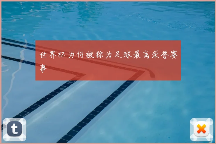 世界杯为何被称为足球最高荣誉赛事