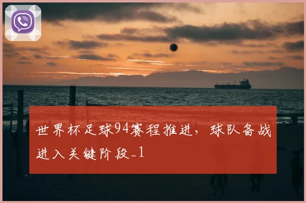 世界杯足球94赛程推进,球队备战进入关键阶段_1